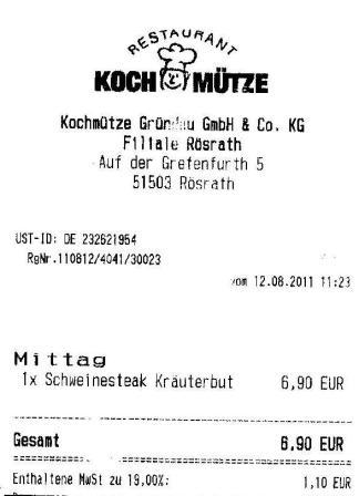 tbrm Hffner Kochmtze Restaurant